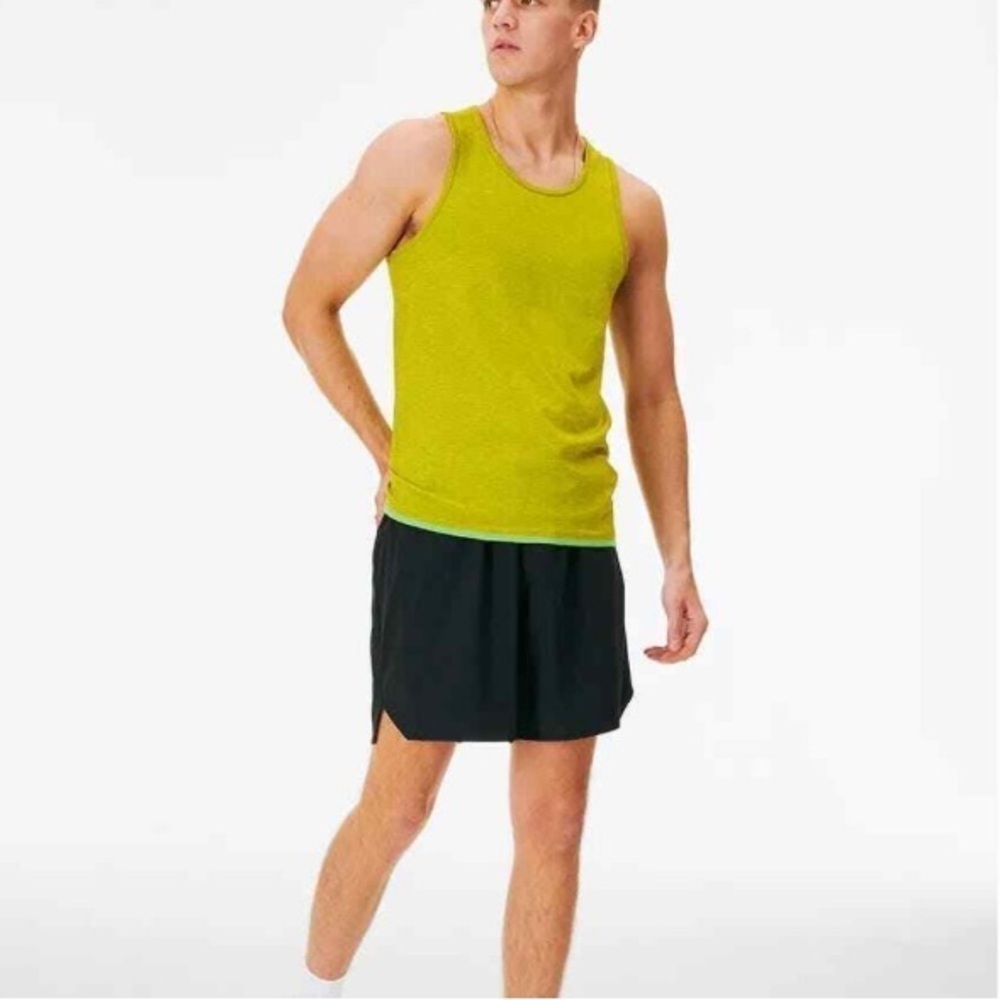 NWT Outdoor Voices Seamless Pique Tank in Green Apple
